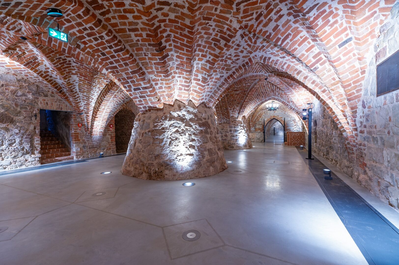 Sight in the cellars of the Riga Castle.