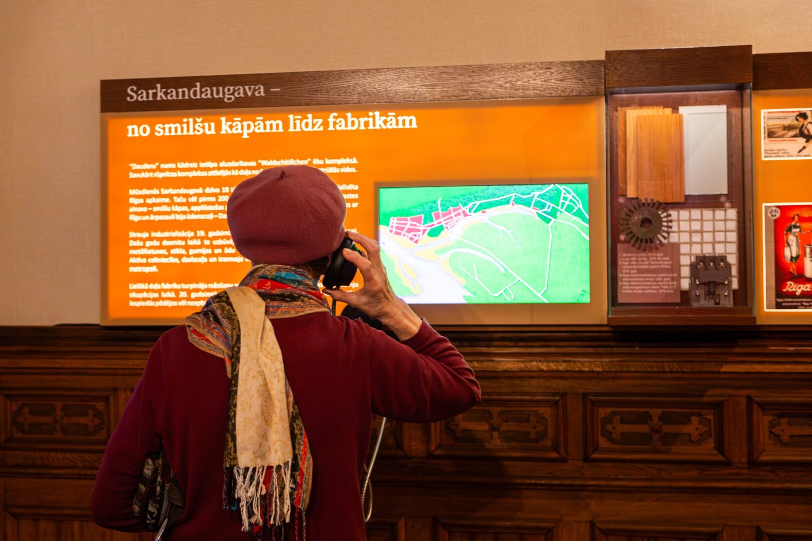Skats Dauderu ekspozīcijā