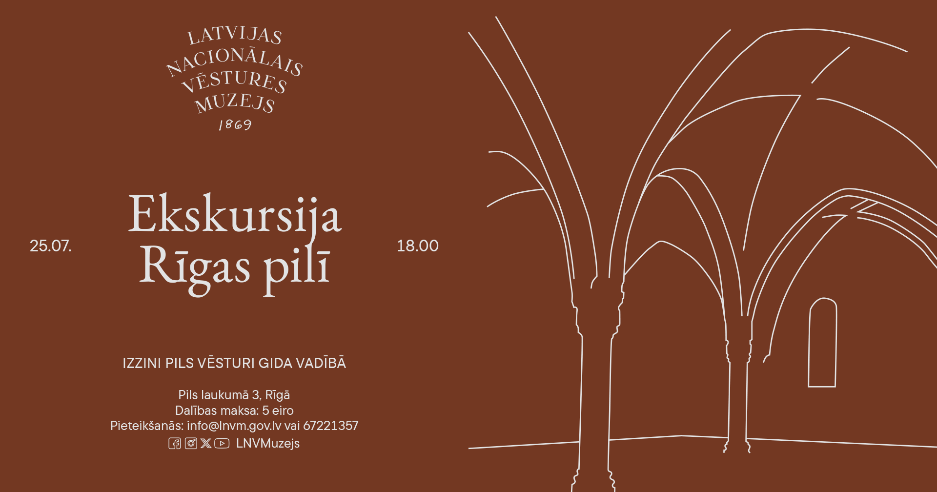 Poster of 25 July event.