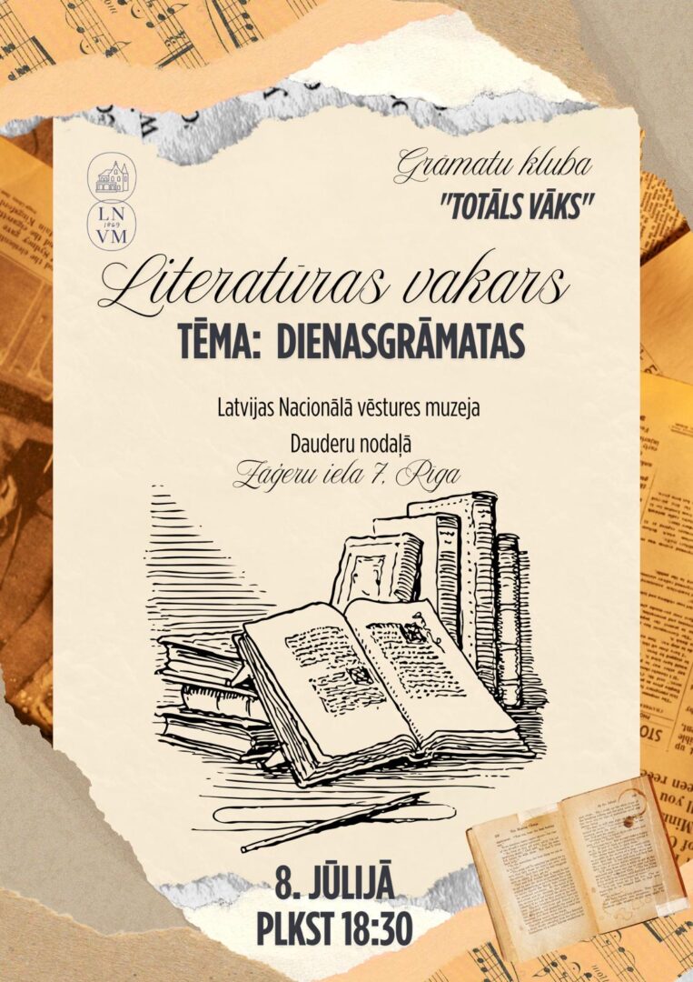 8. jūlija pasākuma afiša.