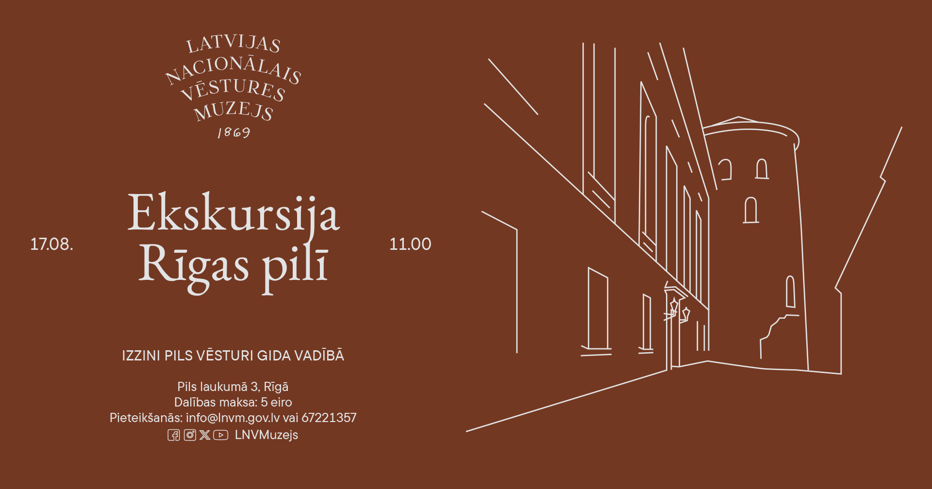 Poster of 17 August event.