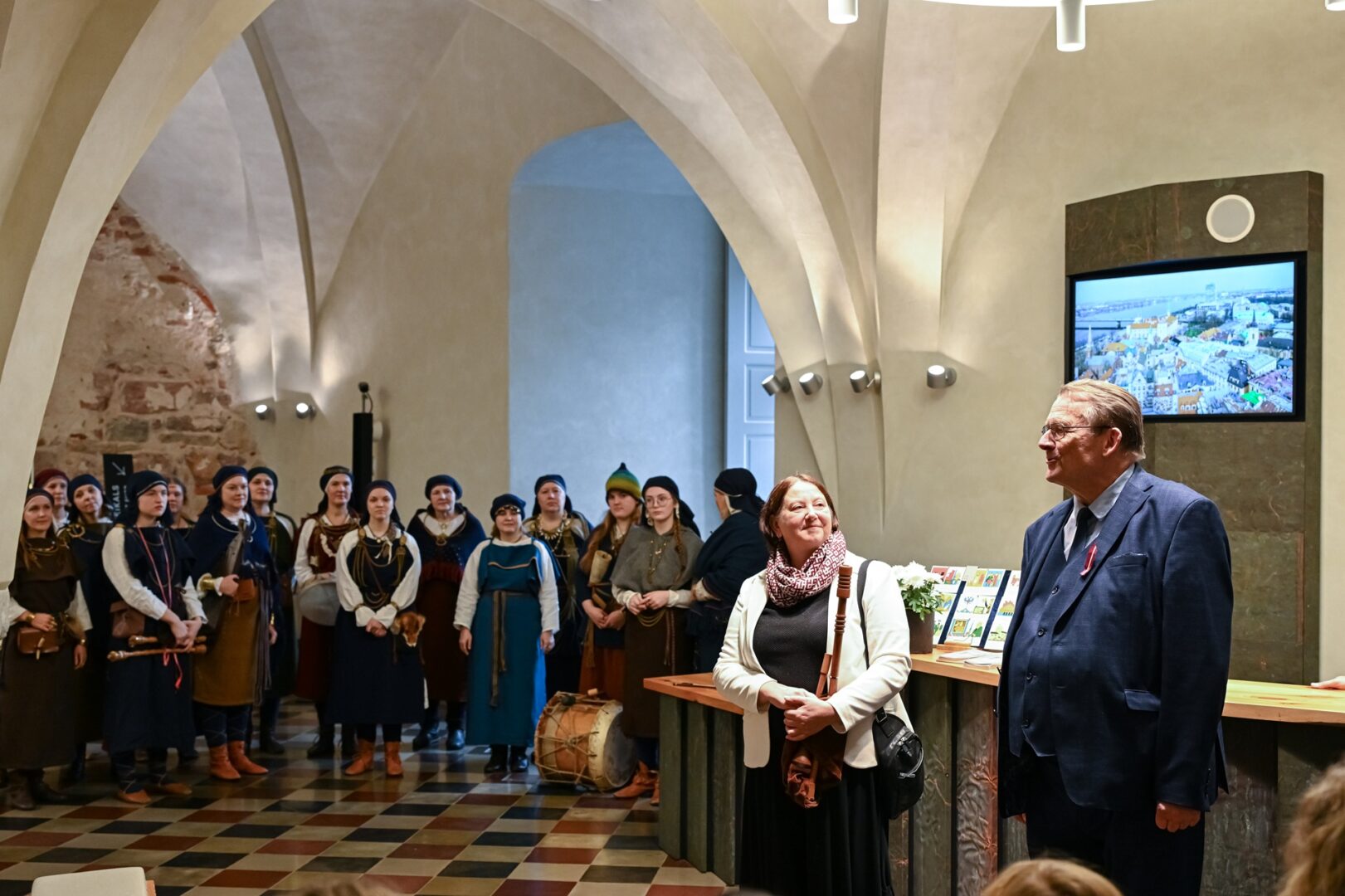 Skats 18. novembra norisēs muzejā.