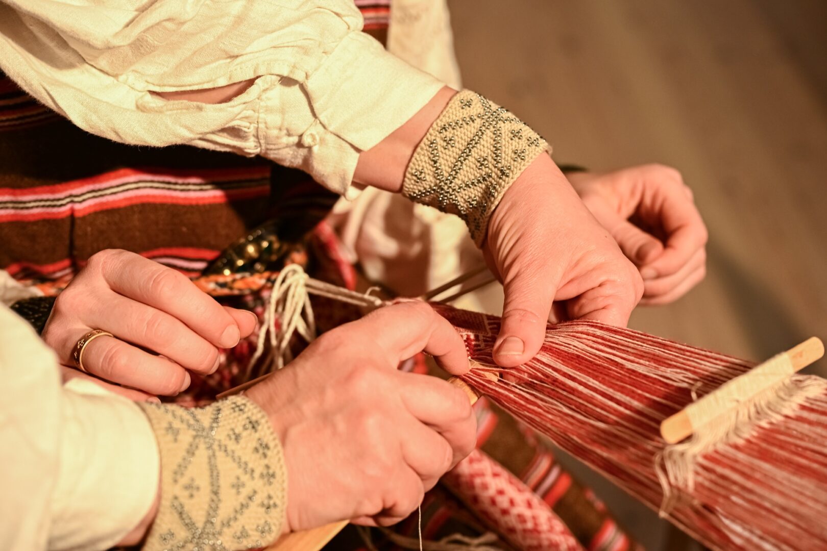 Skats 18. novembra norisēs muzejā.