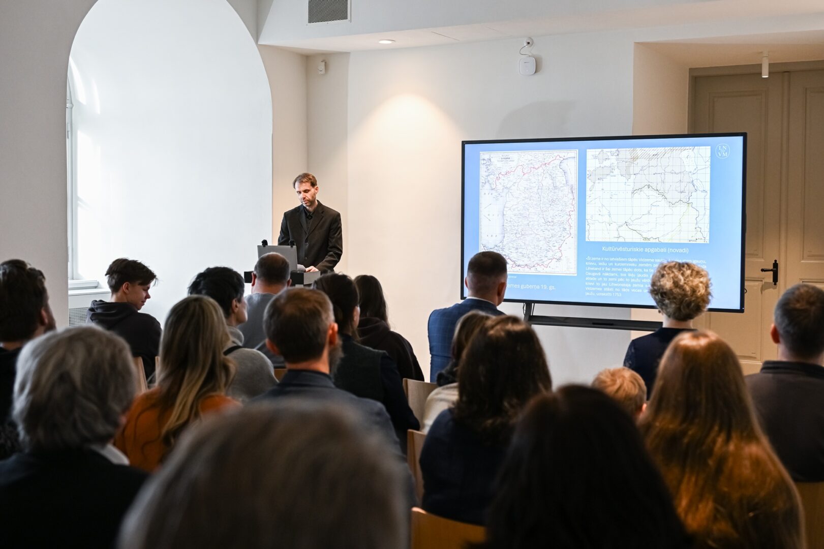 Skats 18. novembra norisēs muzejā.