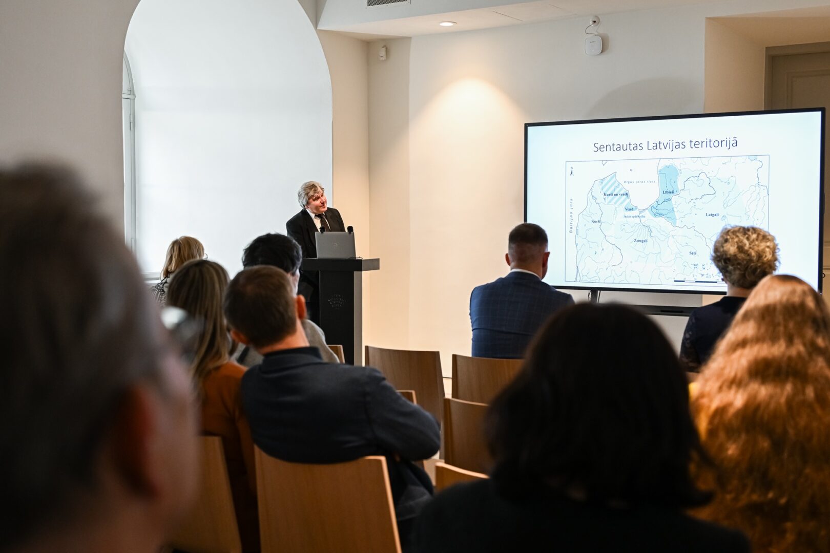 Skats 18. novembra norisēs muzejā.