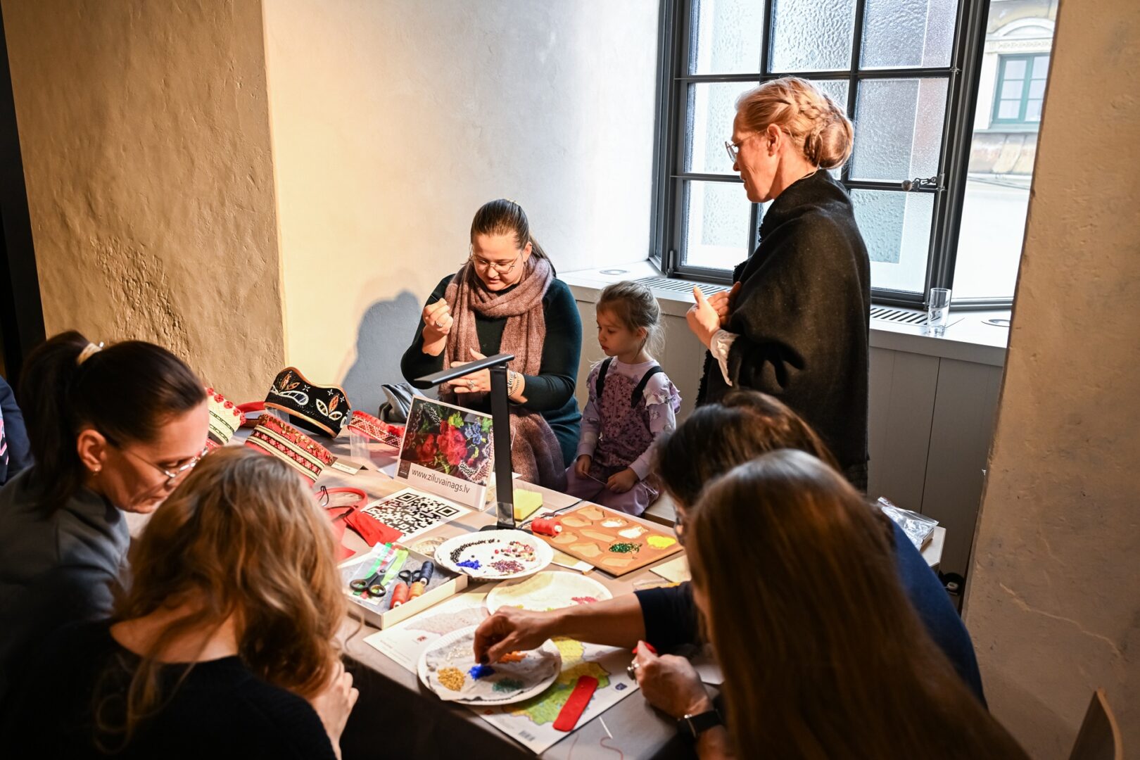 Skats 18. novembra norisēs muzejā.