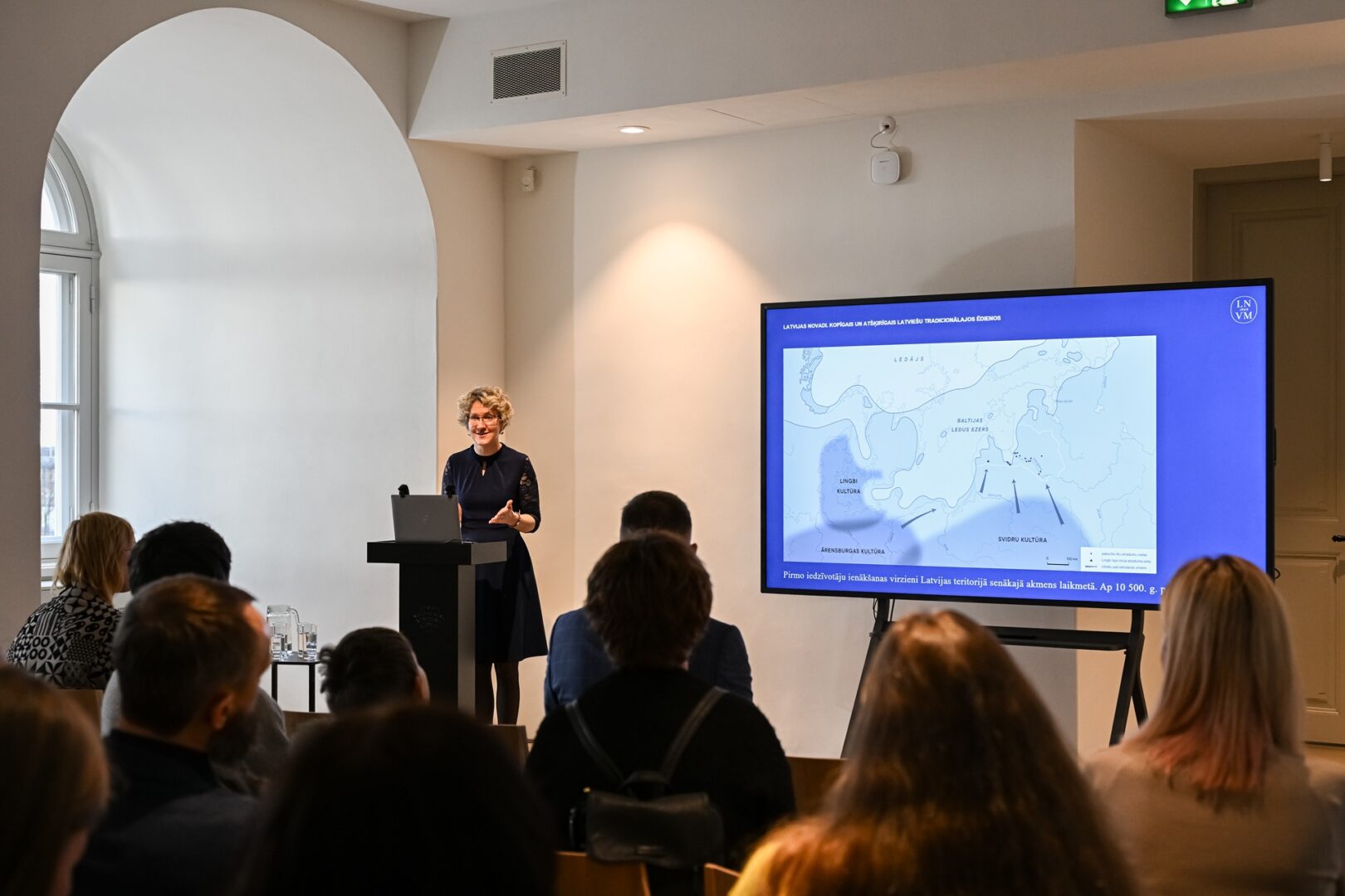 Skats 18. novembra norisēs muzejā.