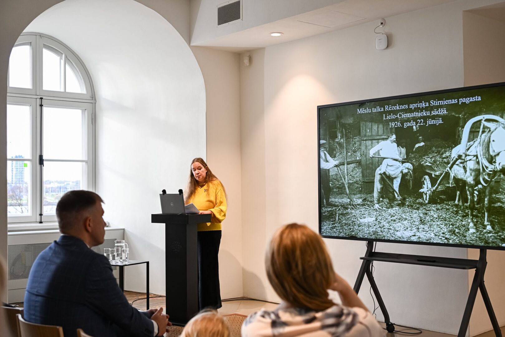 Skats 18. novembra norisēs muzejā.