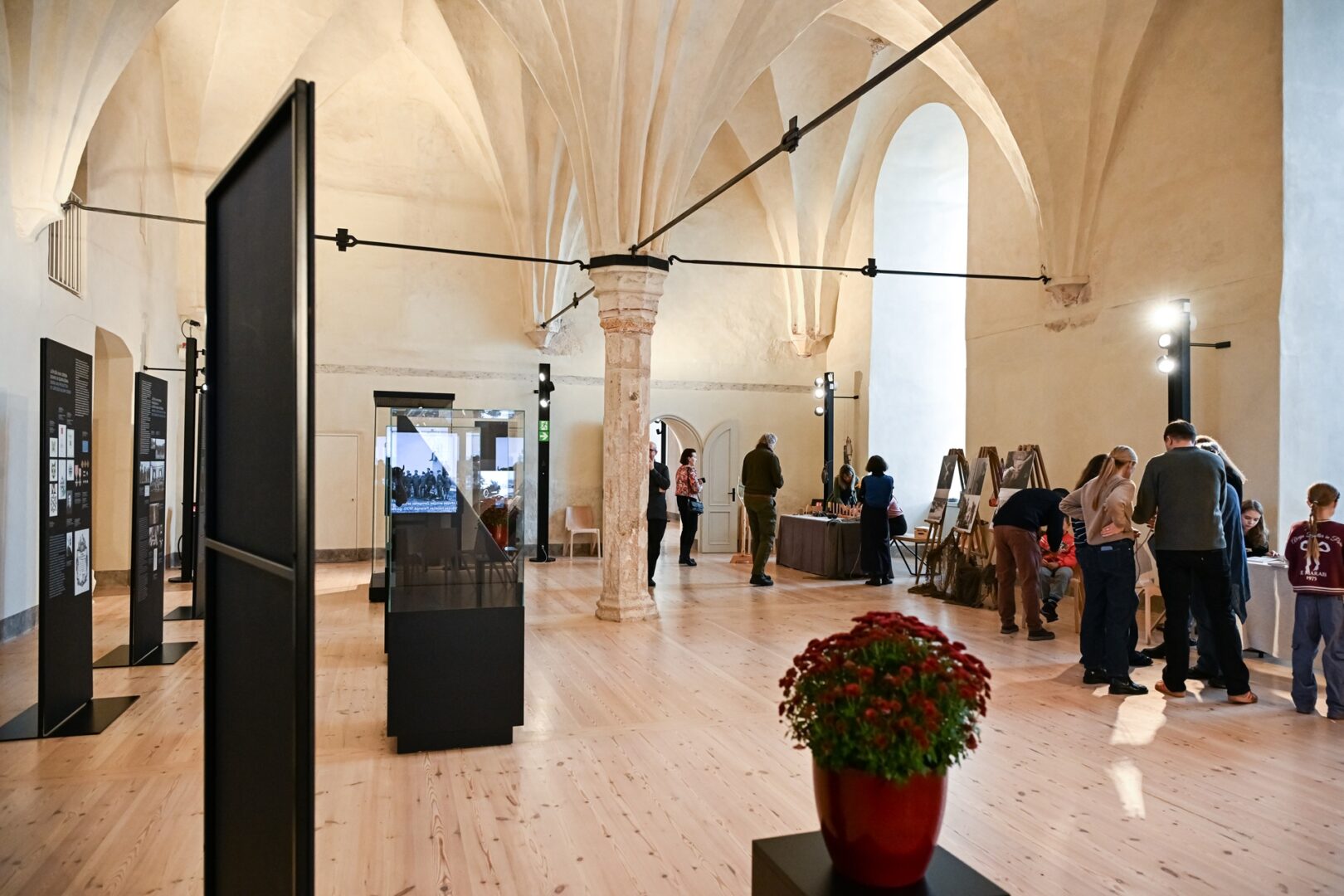 Skats 18. novembra norisēs muzejā.