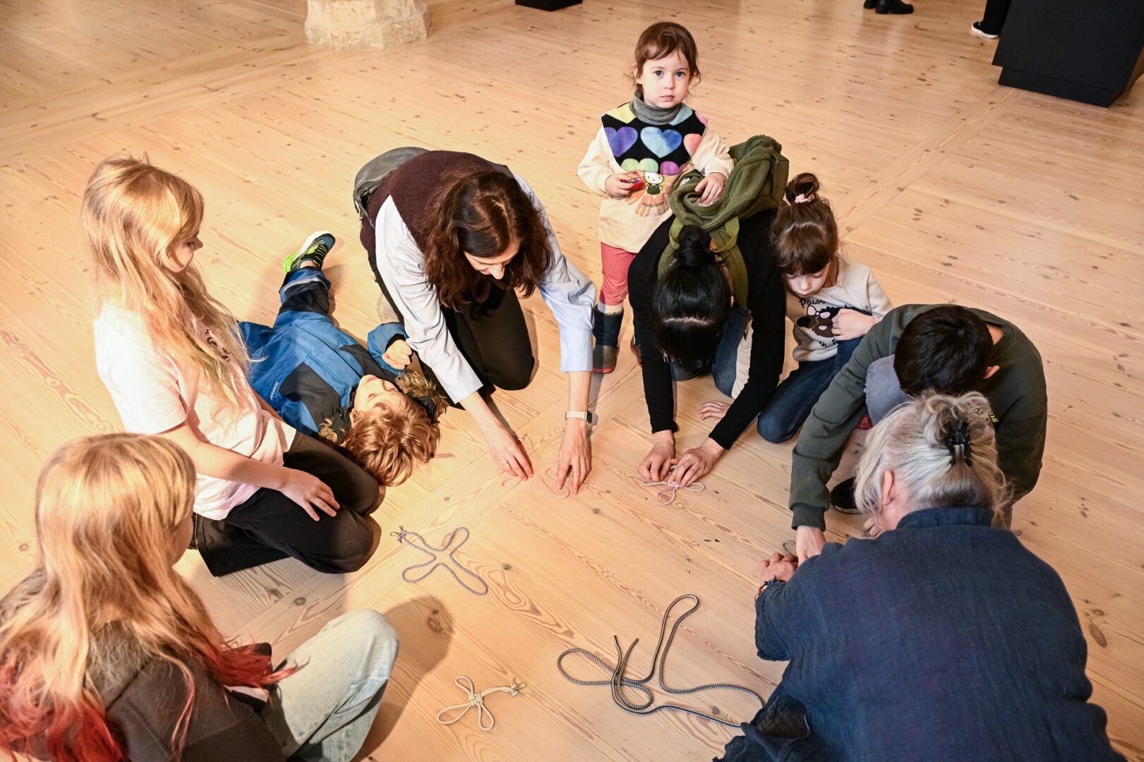 Skats 18. novembra norisēs muzejā.