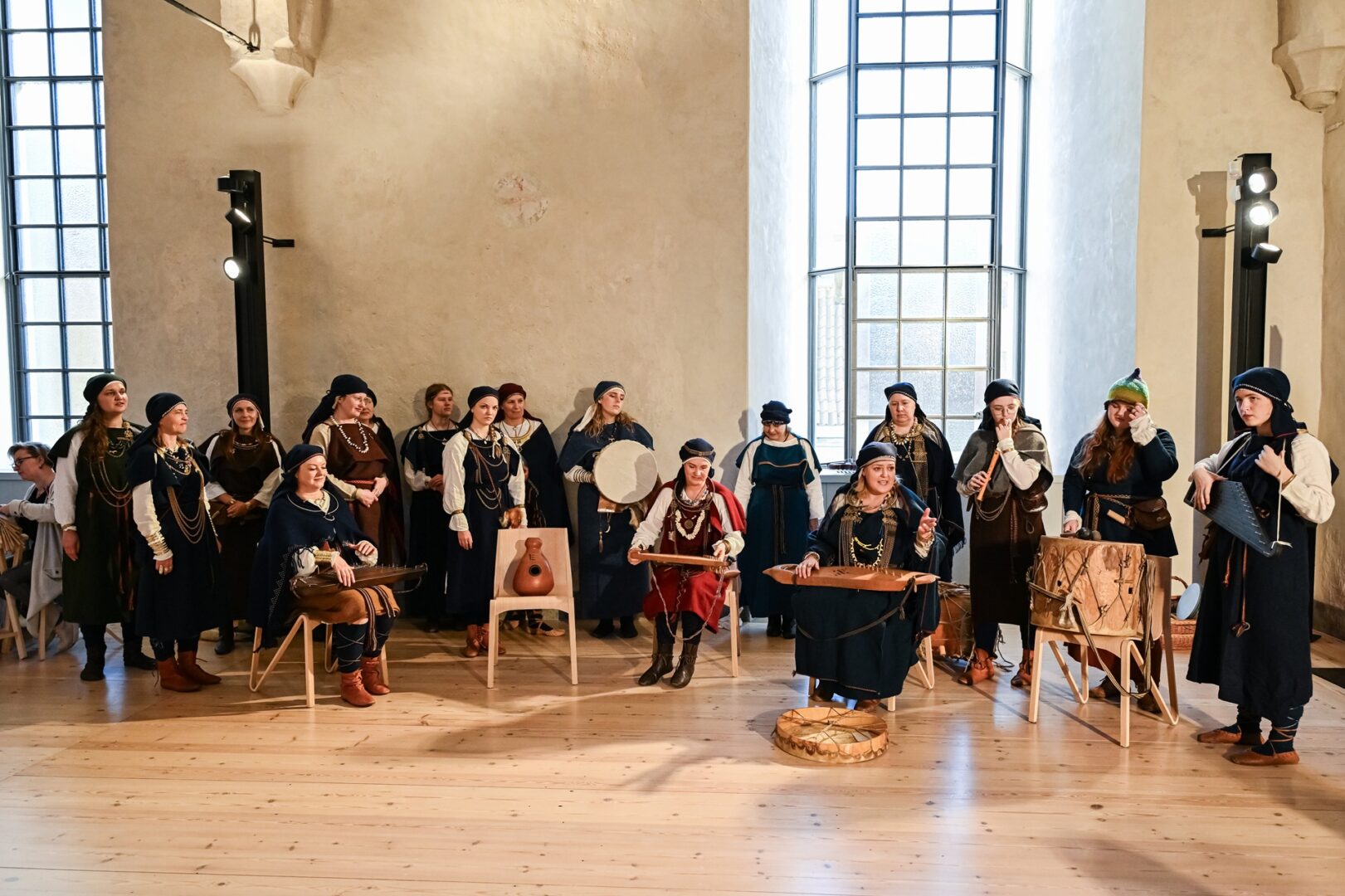 Skats 18. novembra norisēs muzejā.