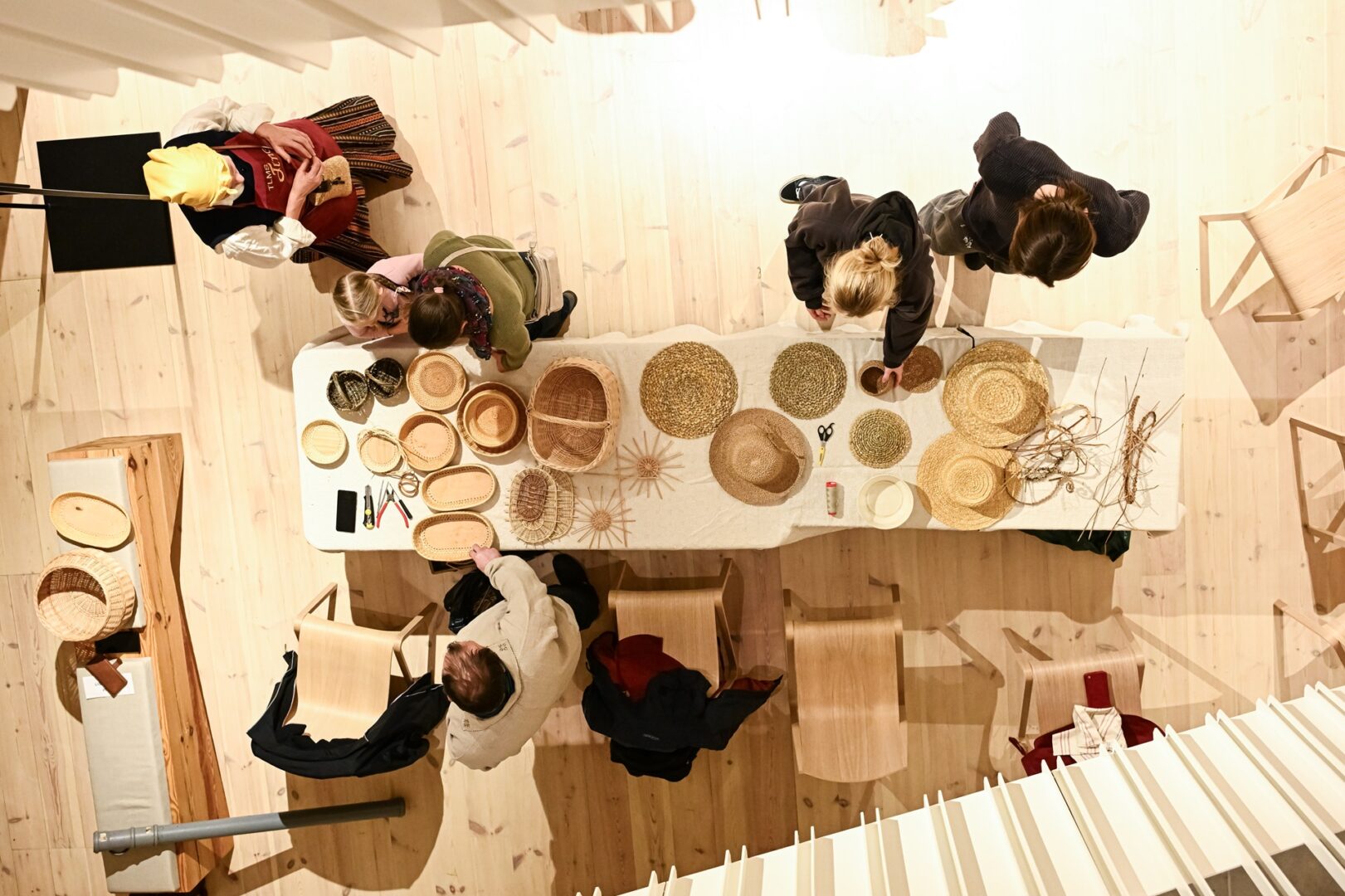 Skats 18. novembra norisēs muzejā.