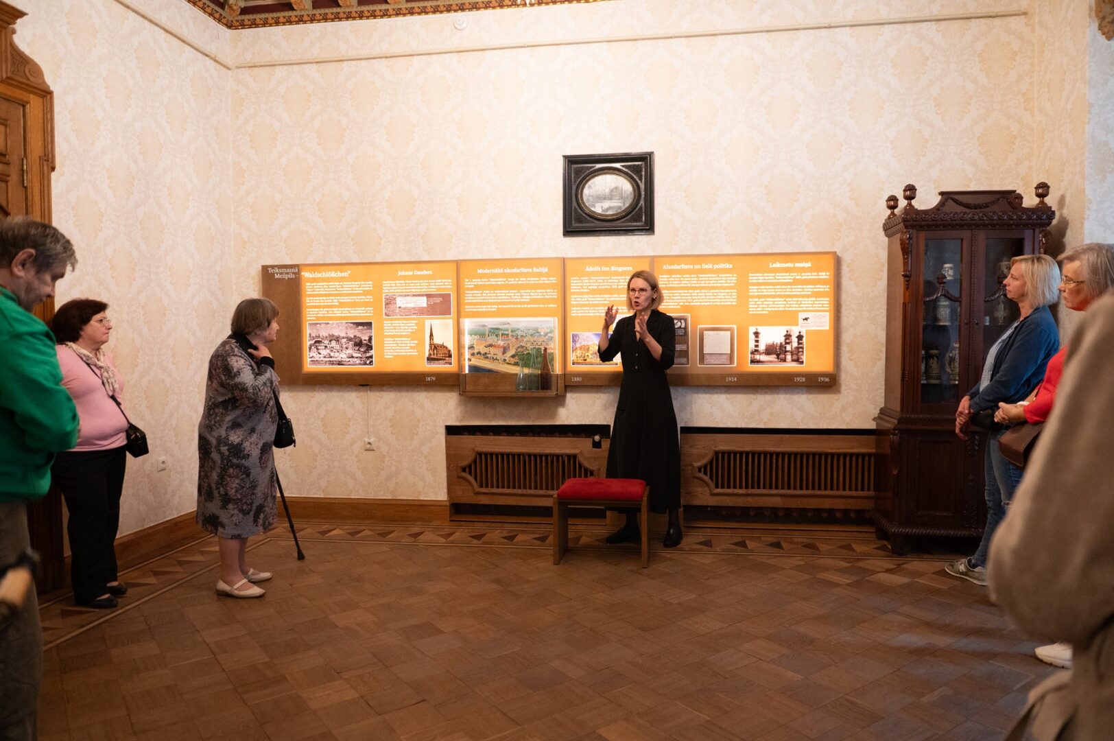 Skats Dauderu ekspozīcijā.