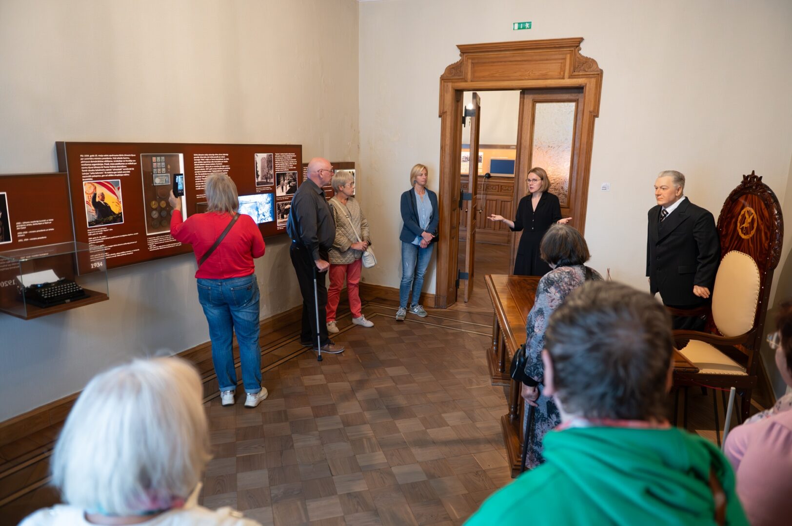 Skats Dauderu ekspozīcijā.