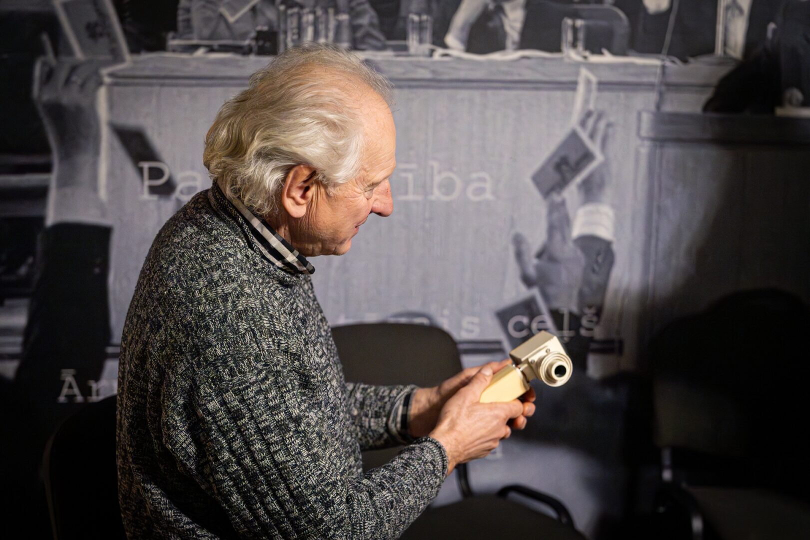 Skats Tautas frontes muzeja pasākumā.