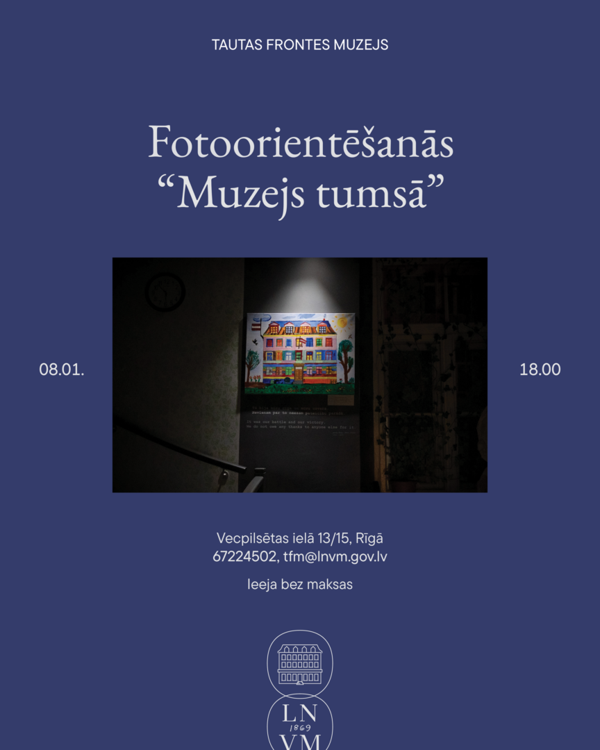 8. janvāra pasākuma afiša.