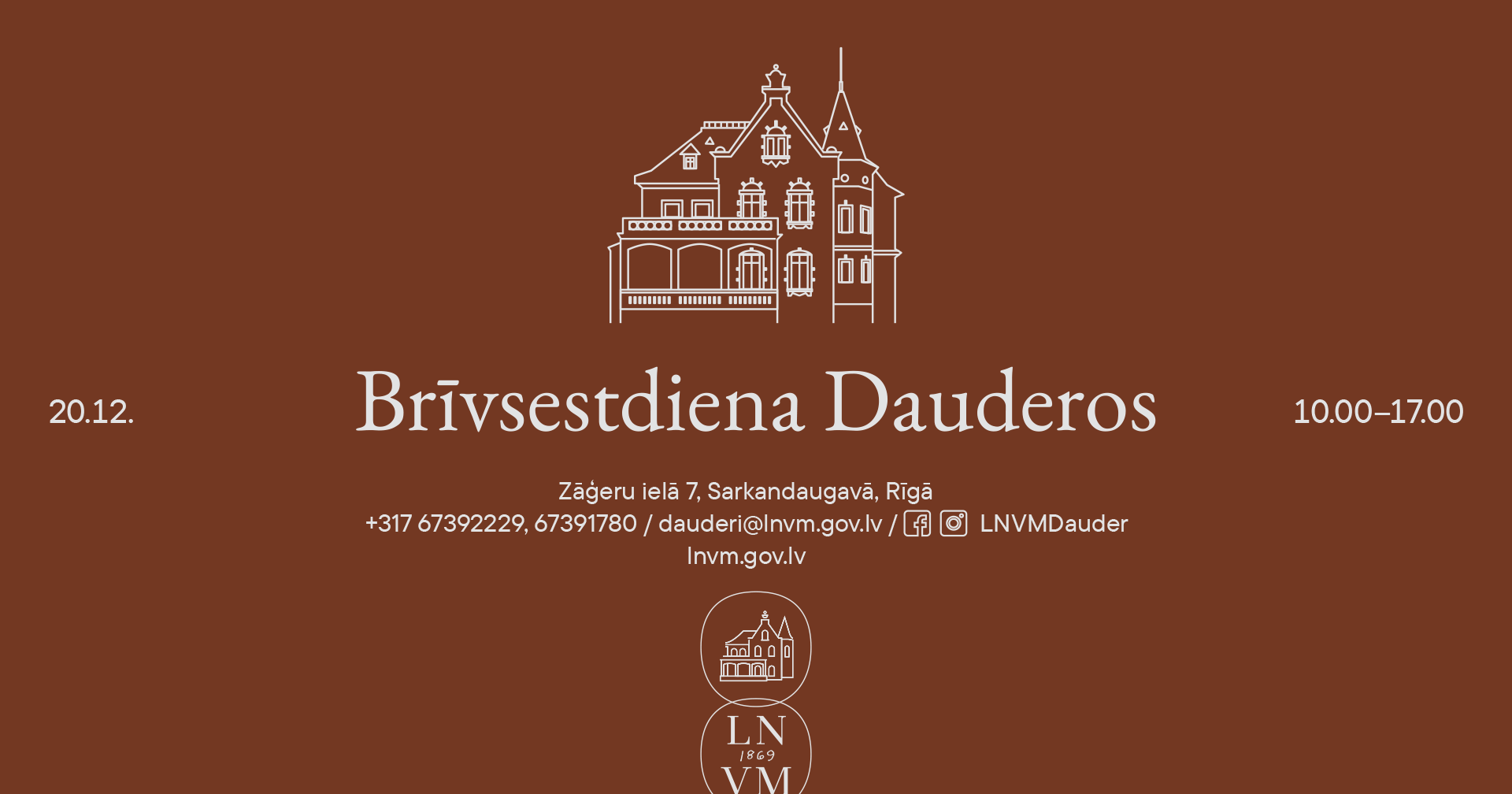 20. decembra pasākuma afiša.