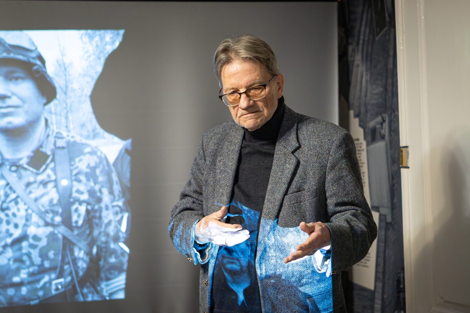 Skats Tautas frontes muzeja pasākumā.