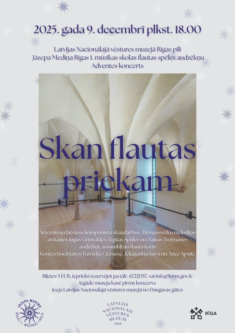 9. decembra koncerta afiša.