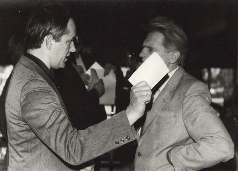 Event dedicated to Jānis Škapars and Viktors Avotiņš “The Editor and His Deputy. Post Scriptum” (in Latvian)