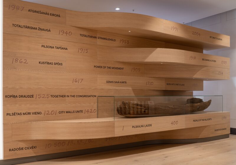 Ekspozīcijas “Straumējot laiku” pirmā apskates diena