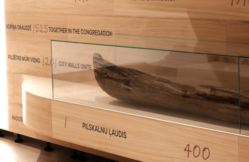 Exhibition on Latvian history “Streaming Time”