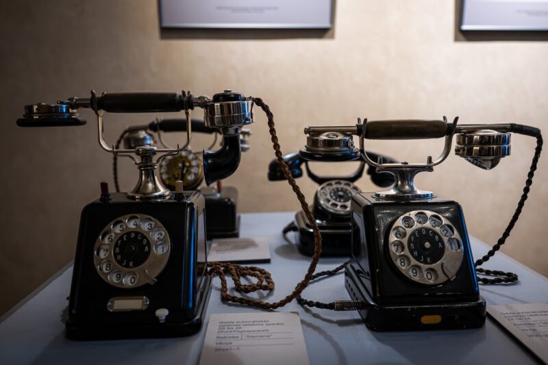 Exhibition at Dauderi “The Era of Dial Telephone in Riga”