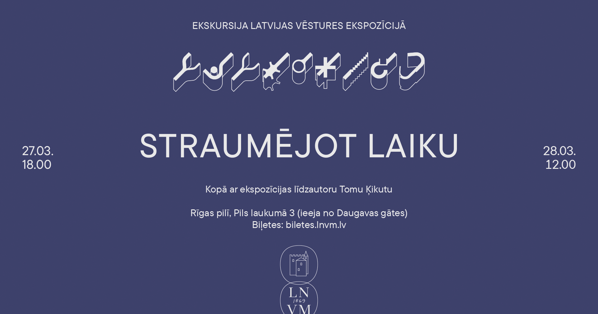 27. un 28. marta pasākumu afiša.