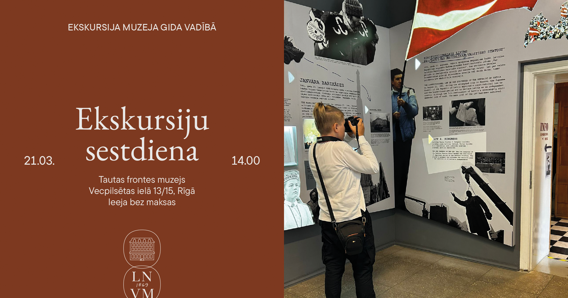 21. marta pasākuma afiša.