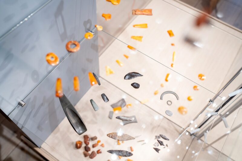 Guided tour in the 1st and 2nd section of the exhibition “Streaming Time” (in Latvian)