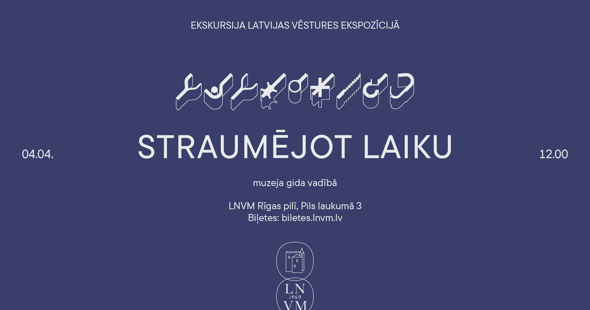 4. aprīļa pasākuma afiša.