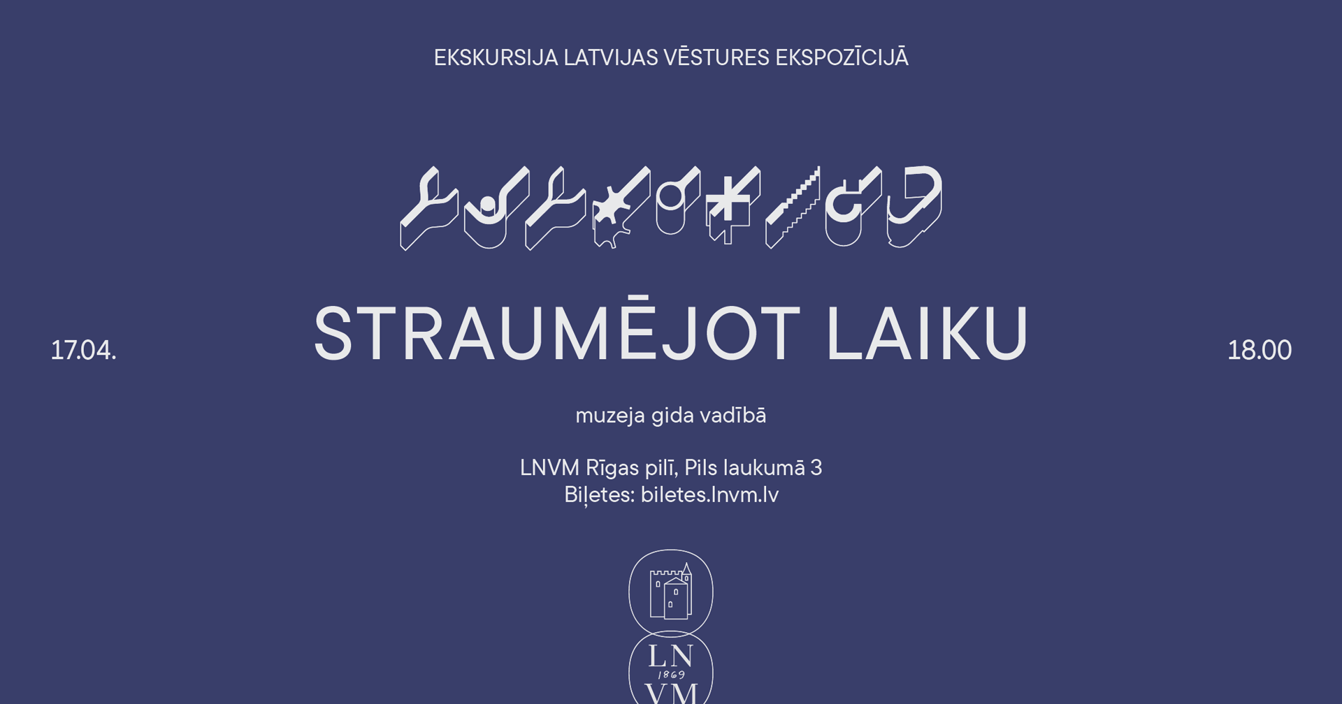 11. aprīļa pasākuma afiša.