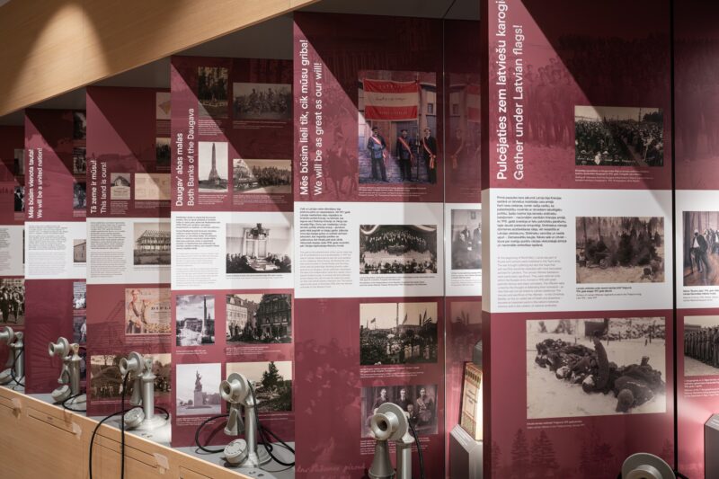 Guided tour in the 7th to 9th section of the exhibition “Streaming Time” (in Latvian)