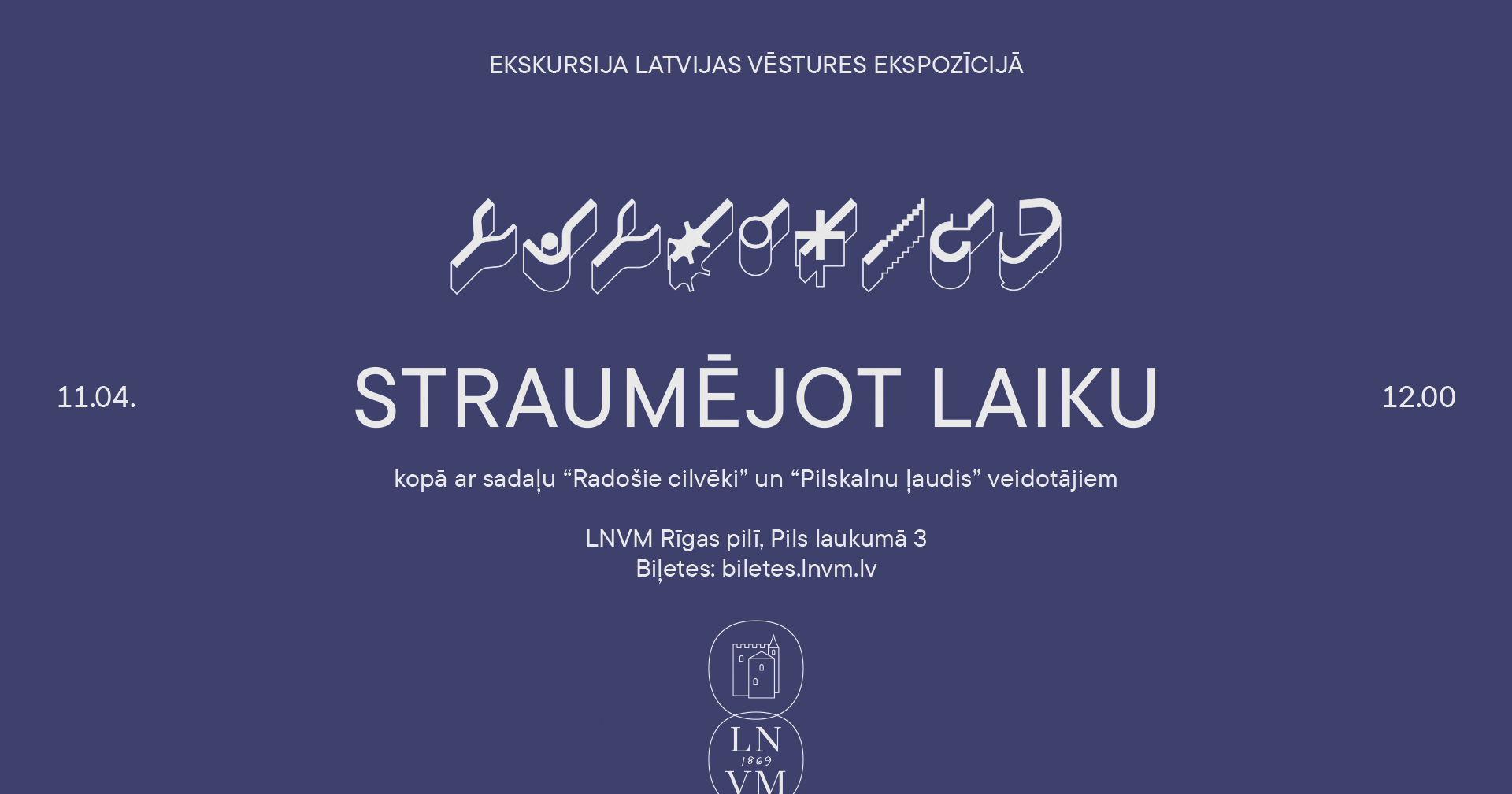 18. aprīļa pasākuma afiša.