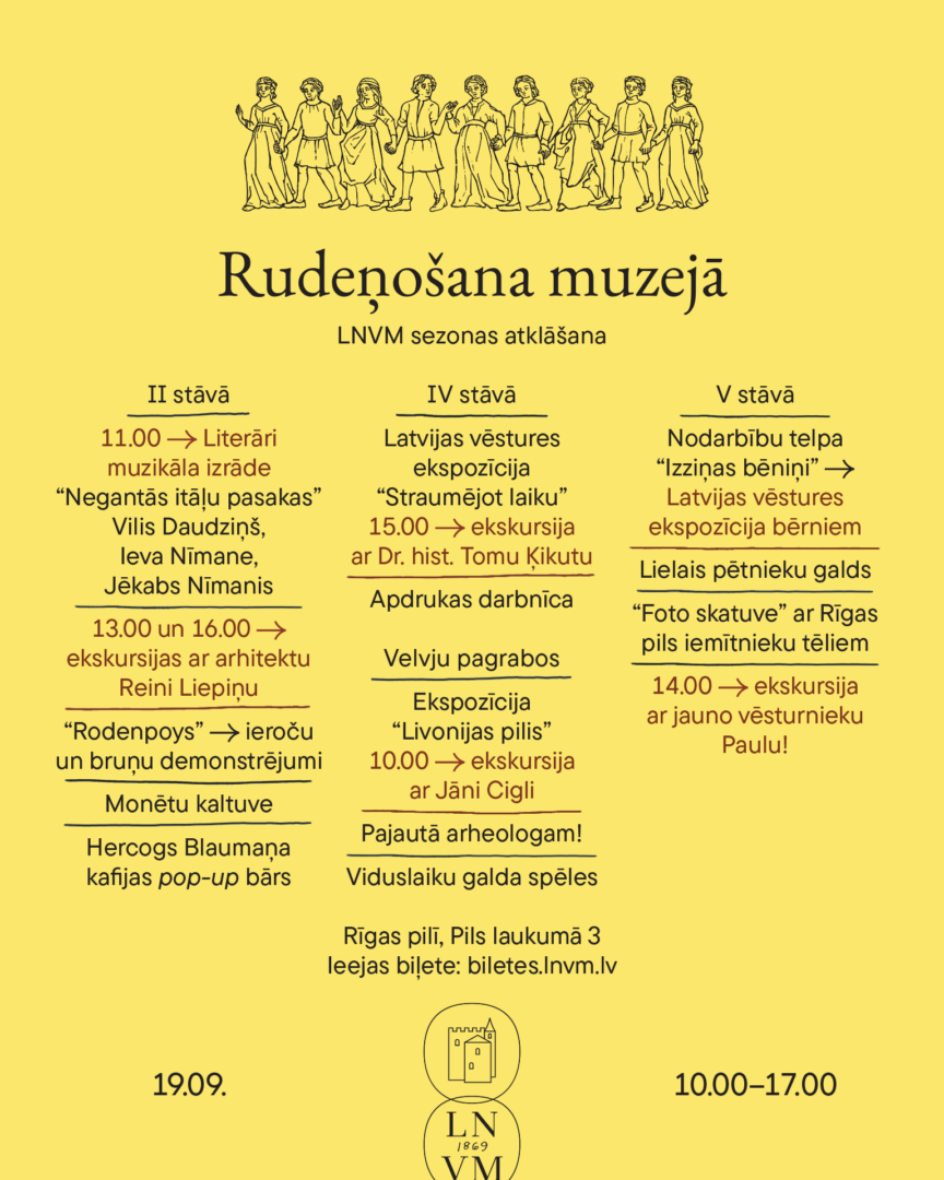 Pasākuma afiša.