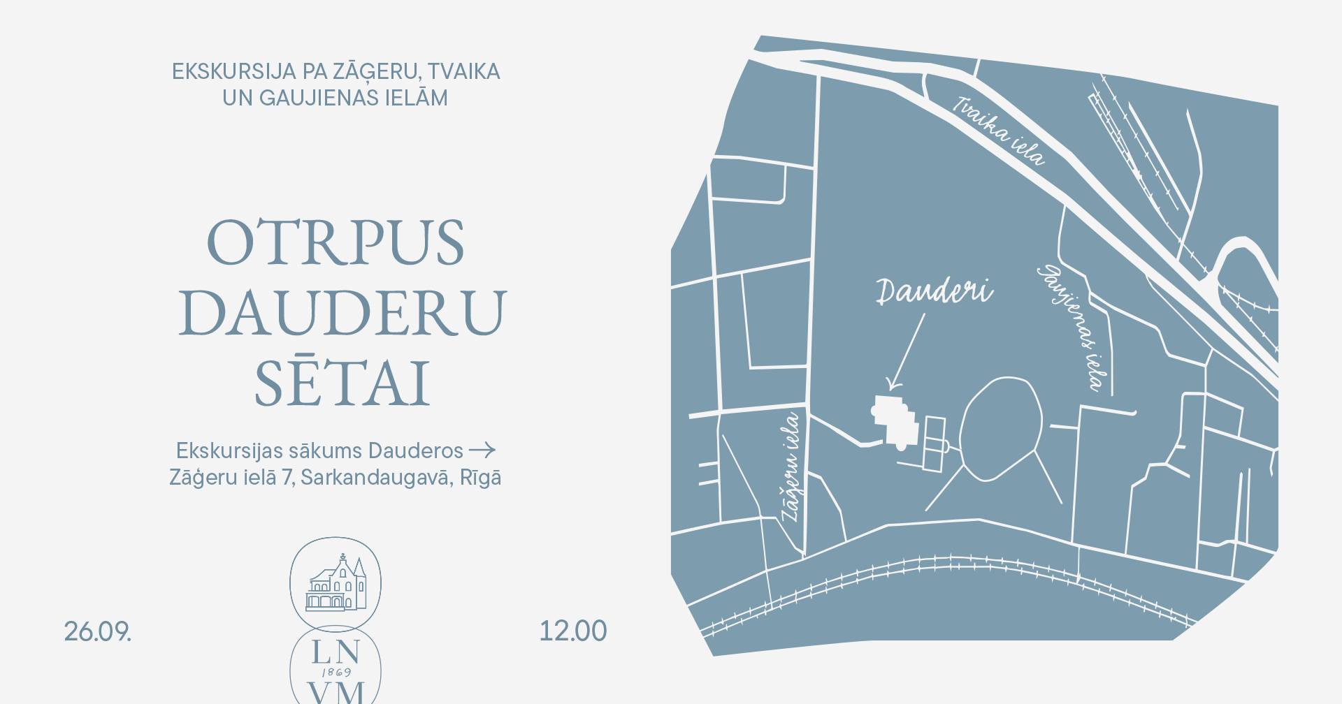 26. septembra pasākuma afiša.