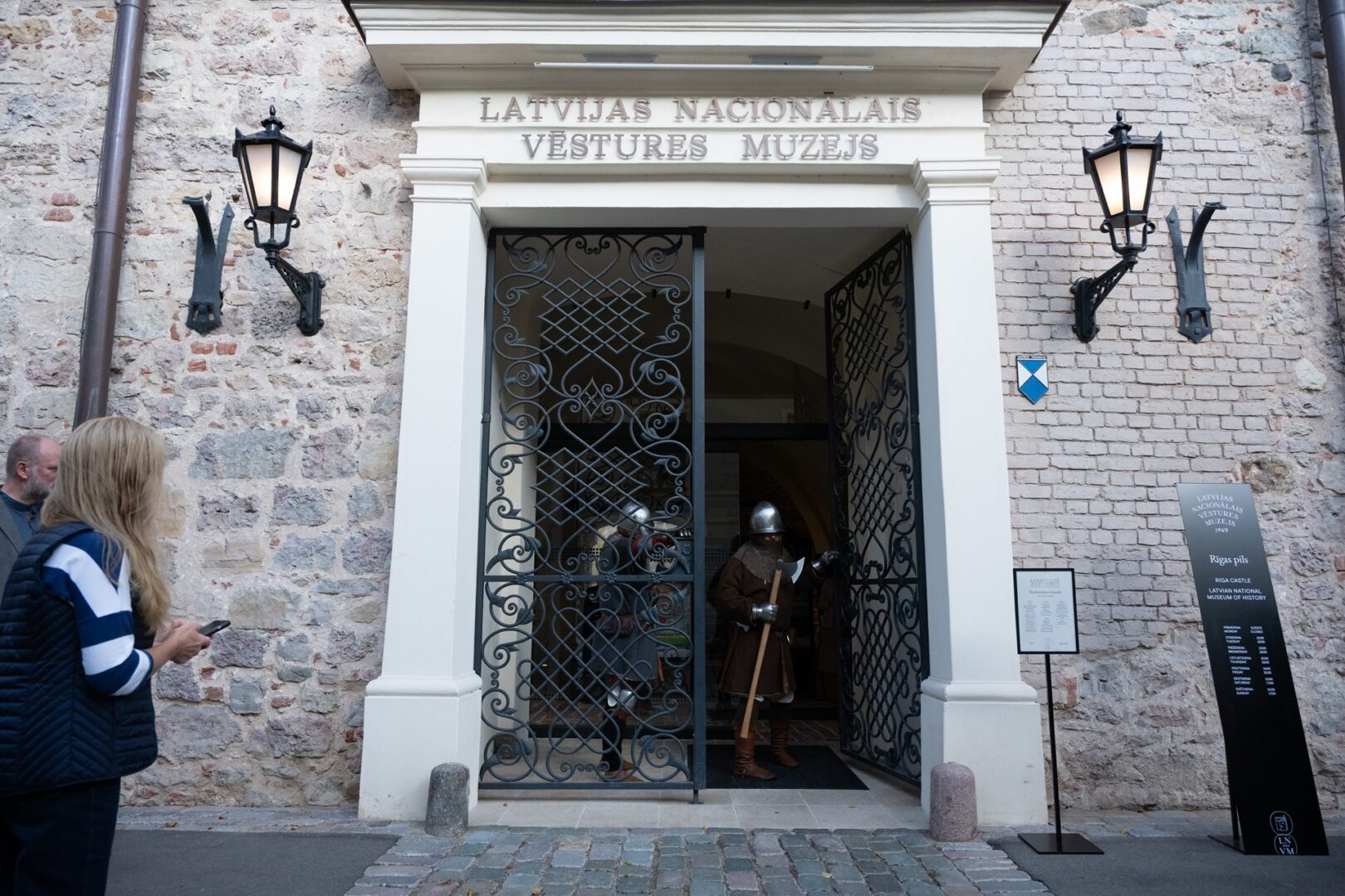 Skats muzeja pasākumā.