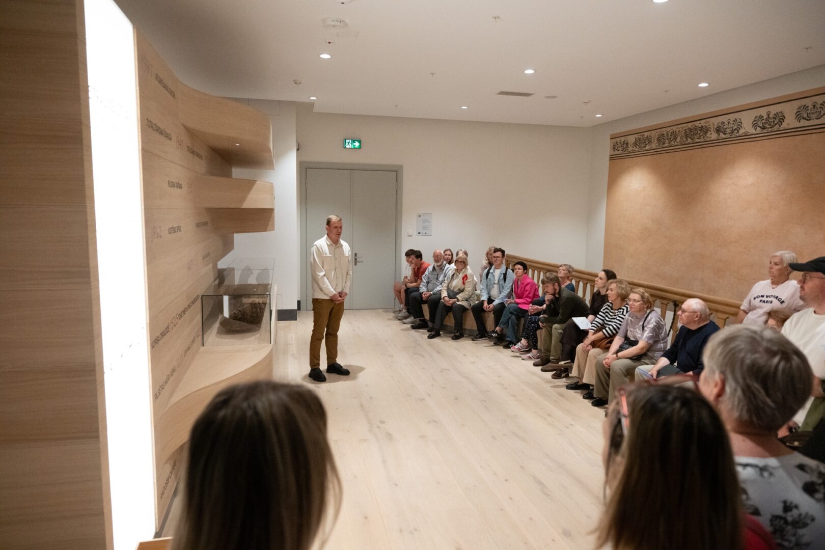Skats muzeja pasākumā.