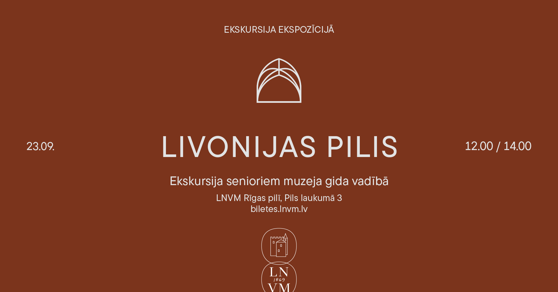 23. septembra pasākuma afiša.